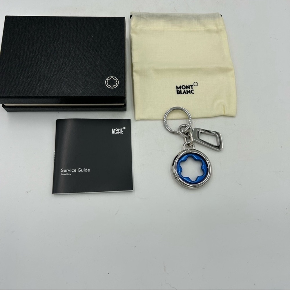 Mont blanc Meisterstruck spinning, emblem key fob